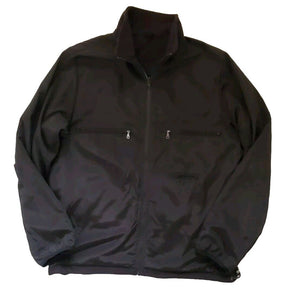 Gant Jacket Coat Mens L Reversible Manhattan Double Black Fleece Raincoat