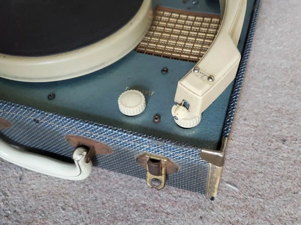 Vintage Champion Turntable Portable Record Player 1960's - Read Description