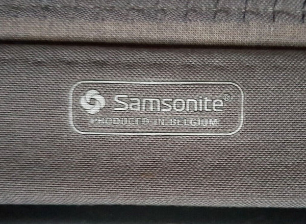 SAMSONITE Briefcase Attache XL Small Suitcase Vintage 80's Hardshell Black