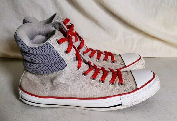 Converse CT All Star Padded Collar High Top Trainers Wheat and Red Uk 8.5