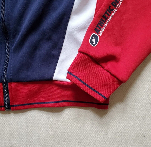 Vintage Nike AD72 Track Jacket Mens L '03 Reissue from '72 OG Red White Blue