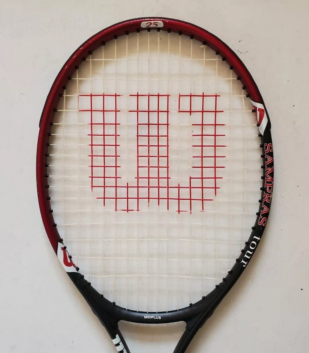 WILSON Pete Sampras Tour 25 Comp Tennis Racket With Bag