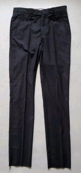 PAUL SMITH Suit Slim Fit Jkt 40 R Trs 32 Black Pinstripe Japan Import Rrp £1650
