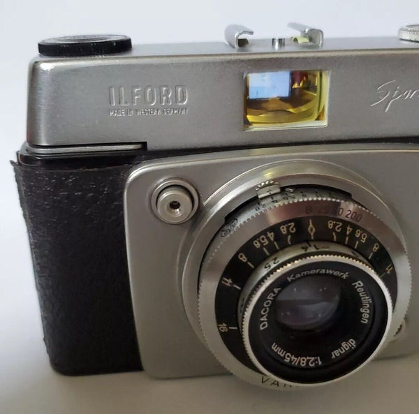Vintage Ilford Sportsman Camera Dacora Lens West Germany - Untested