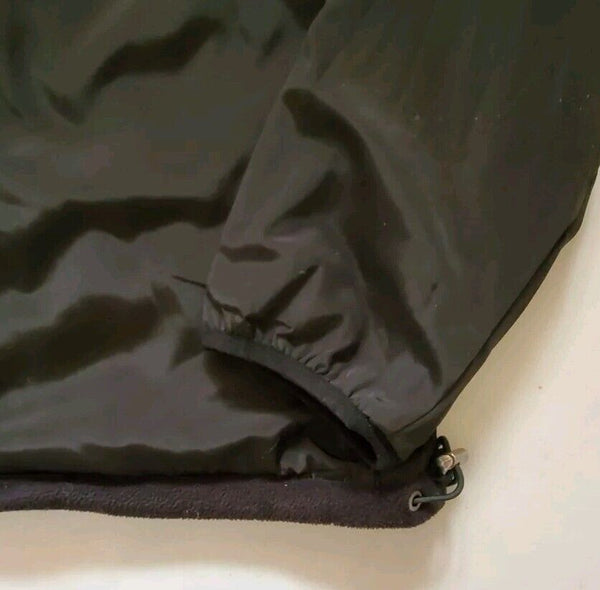 Gant Jacket Coat Mens L Reversible Manhattan Double Black Fleece Raincoat