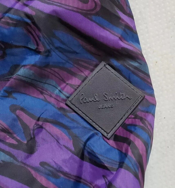 PAUL SMITH Puffer Jacket Coat Smock Mens M Cosmic Swirl Goose Down Rrp £795