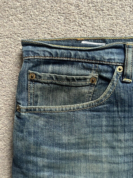 LEVIS 751 Jeans Mens W 36 L 32 vintage blue denim red tab regular fit A147
