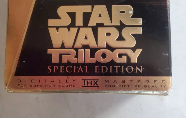 STAR WARS Trilogy Special Edition VHS Lucas arts 1997