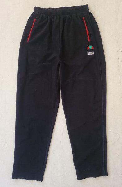 For The Casua-84 Only! Ellesse Italia Tracksuit Vintage 1970's Sample Black