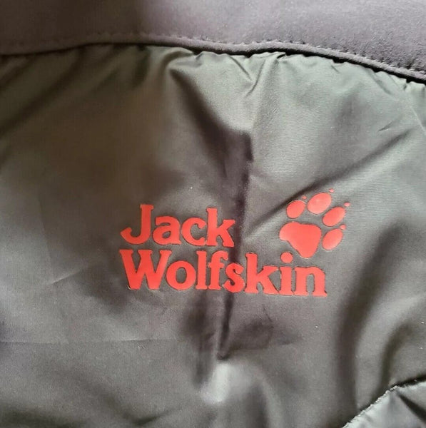 JACK WOLFSKIN Jacket Womens L Flexshield Insulated Grey and Red Was £180
