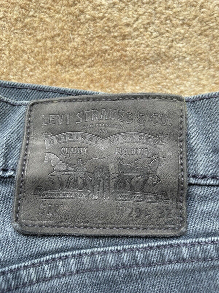 Womens Levis Jeans 511 W 29 L 32 Blue Denim Red Tab C14