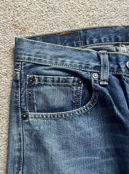 LEVIS 763 Jeans Mens W 31 L 32  vintage blue denim red tab regular fit A146