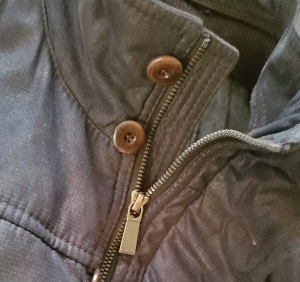 Bugatti Puffer Jacket Coat Mens L Navy Blue Designed In Germany