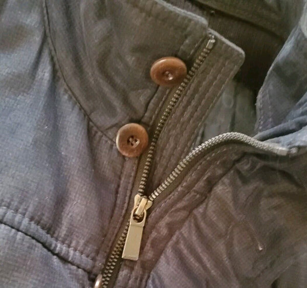 Bugatti Puffer Jacket Coat Mens L Navy Blue Designed In Germany