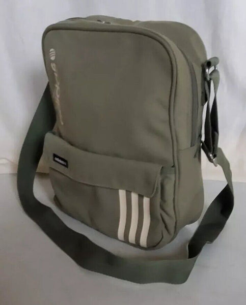 Vintage adidas Crossbody Messenger Shoulder Bag 2001 Olive Green