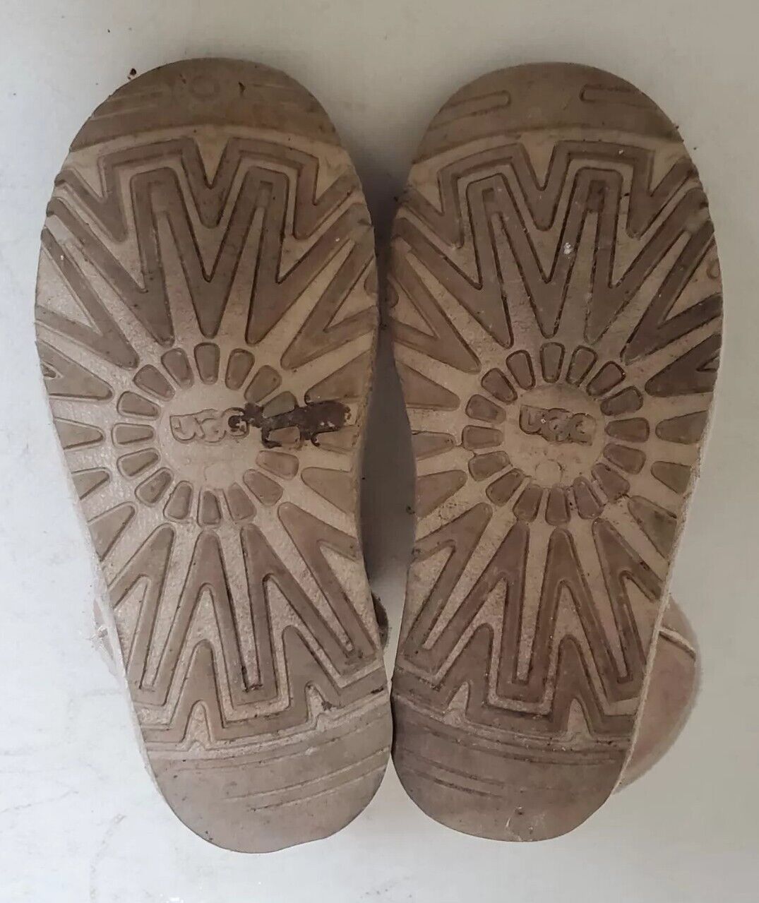 UGG Boots Classic Short Wheat Suede Shearling Lined Uk 3.5 Eu 36.5 Vintage Y2K