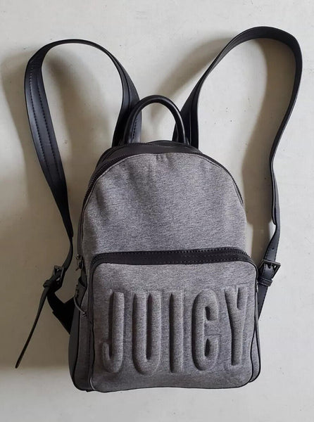 Juicy Couture Backpack Mini Rucksack Aspen Black Grey New - Half Price