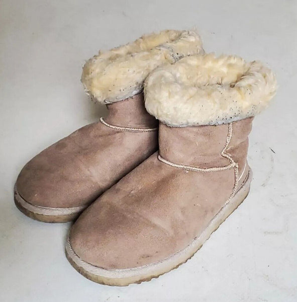UGG Boots Classic Short Wheat Suede Shearling Lined Uk 3.5 Eu 36.5 Vintage Y2K