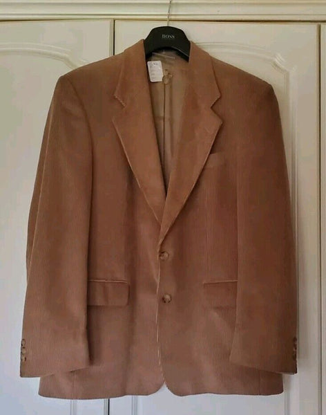 Gurteen Corduroy Jacket Blazer Coat Mens 42 S Camel Cotton