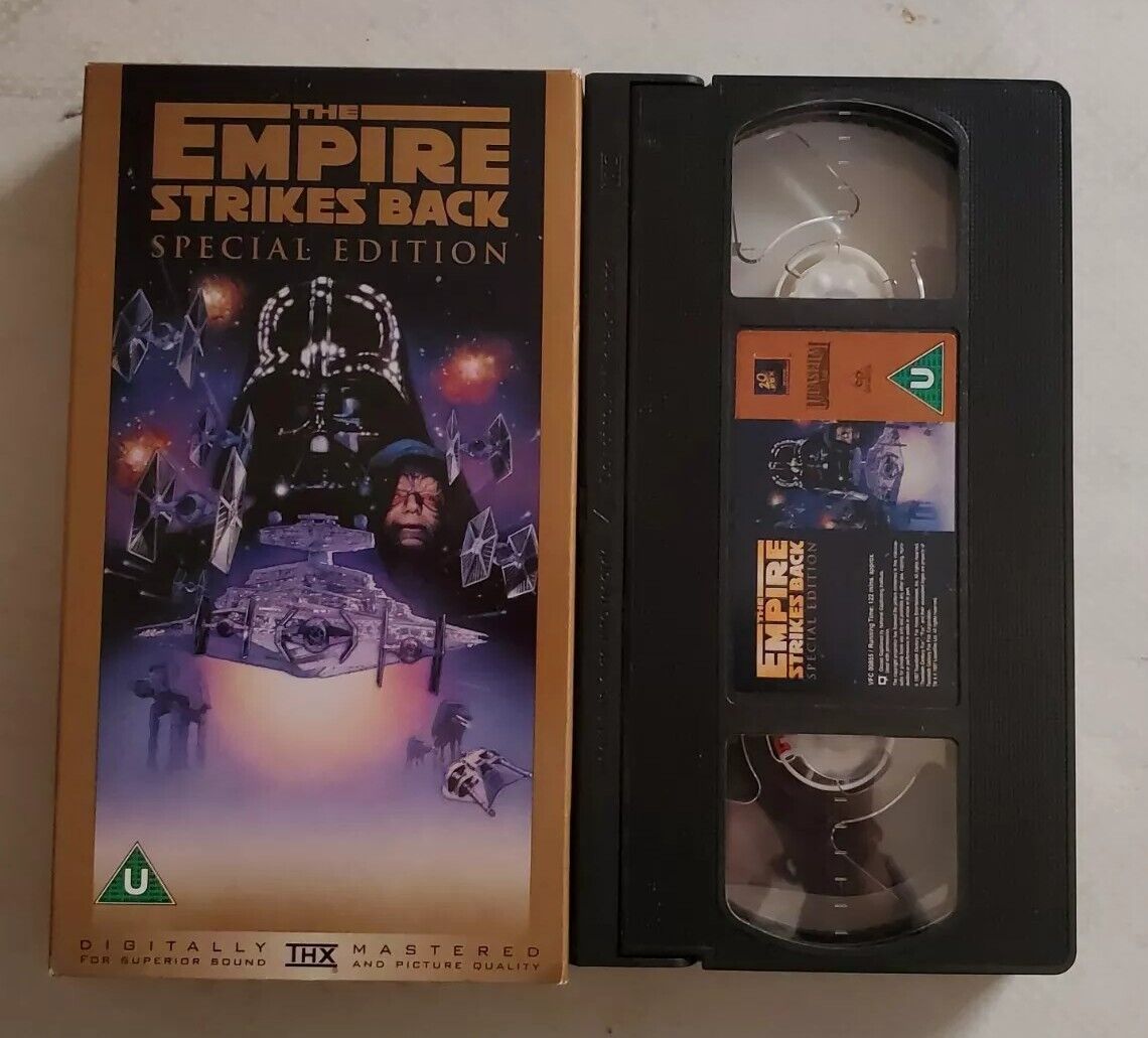 STAR WARS Trilogy Special Edition VHS Lucas arts 1997