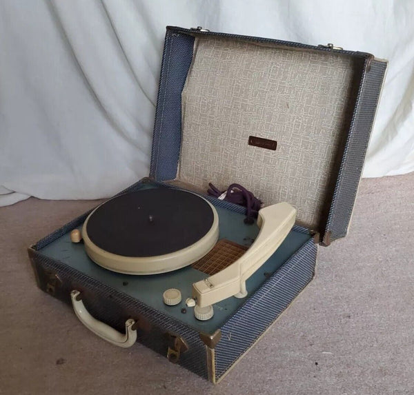 Vintage Champion Turntable Portable Record Player 1960's - Read Description