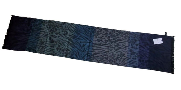 PAUL SMITH Scarf Big Cat Weave Cashmere Wool Made in UK Rrp £189