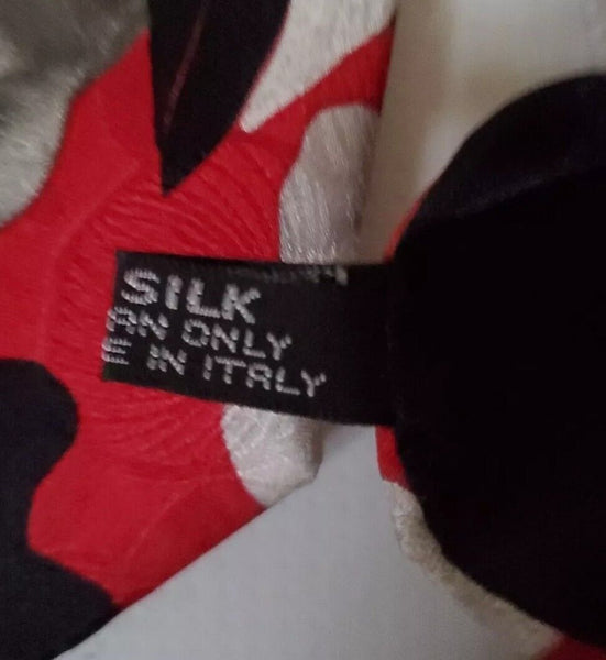 VINTAGE SILK TIE Made in Italy - Reflex Duran Duran Colours Genuine 80's