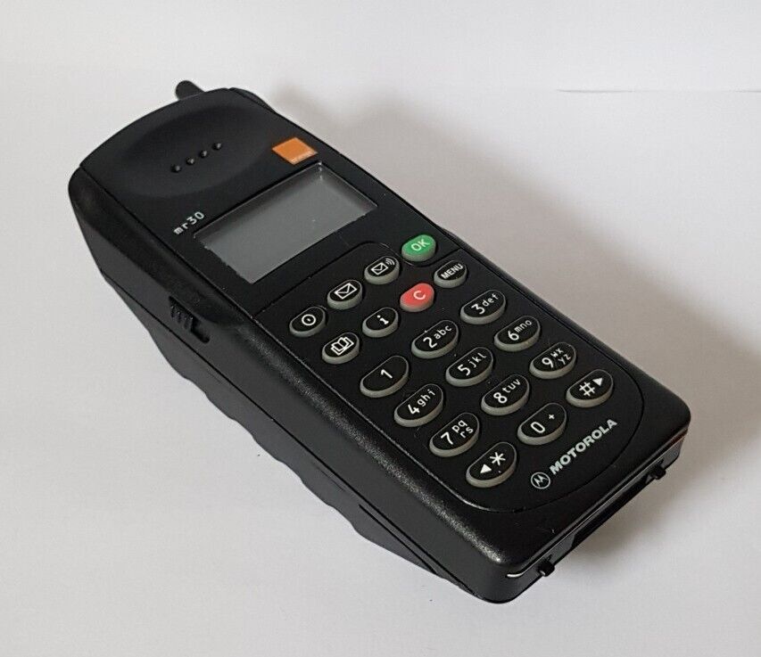 Vintage Motorola MR30 Mobile Phone No Charger So Untested