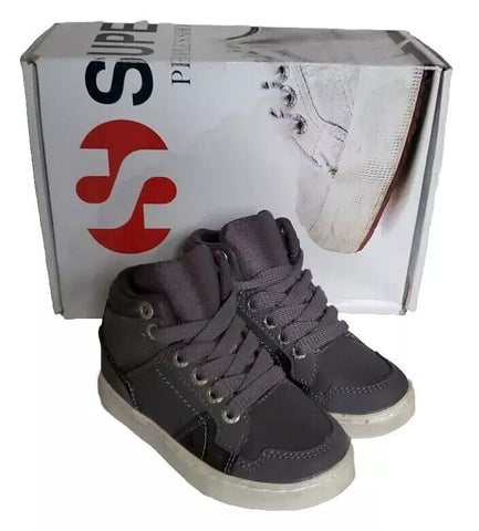 Superga Trainers Children Boys Toddler Hi Top UK 7.5 Kids Size New In Box £80