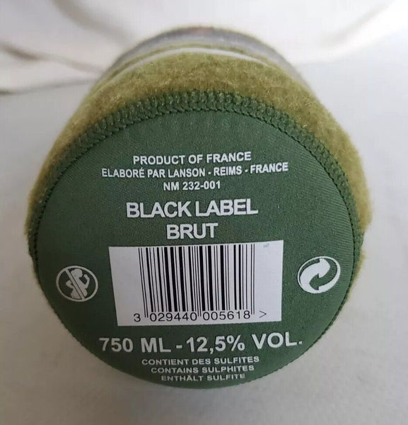 LANSON Champagne Wimbledon Cooler Jacket Cover - Green Tennis Court - Rare Model