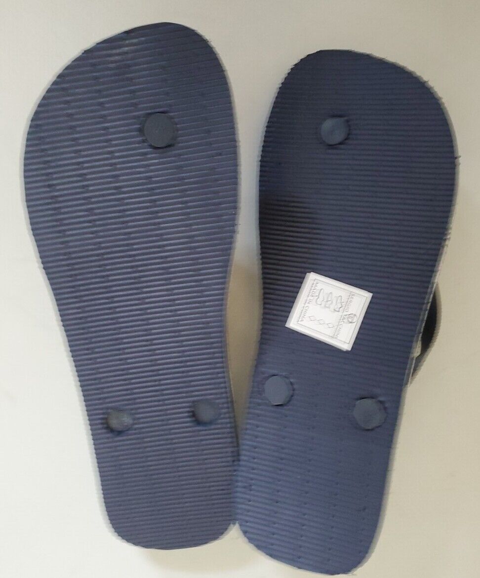 SERGIO TACCINI Sandals Flip Flops Womens Uk 5 Eu 38 Navy White New With Tags