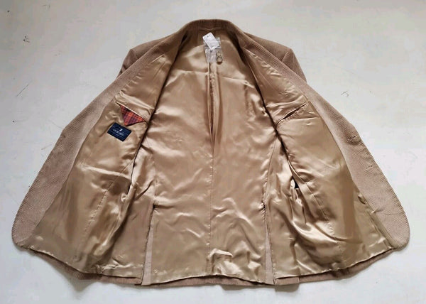 Gurteen Corduroy Jacket Blazer Coat Mens 42 S Camel Cotton
