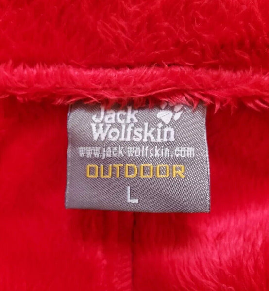 JACK WOLFSKIN Jacket Womens L Flexshield Insulated Grey and Red Was £180