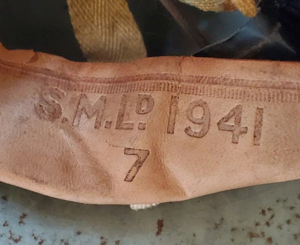 WW2 British Home Front Fire Wardens Helmet SMLD 1941 Inc Lining Zuckerman
