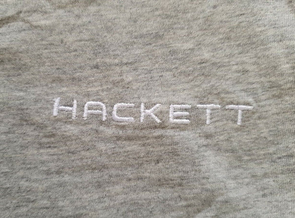 HACKETT Golf T Shirt Tshirt Mens Size M Metal Heather Grey Cotton New With Tags