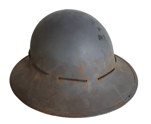 WW2 British Home Front Fire Wardens Helmet SMLD 1941 Inc Lining Zuckerman