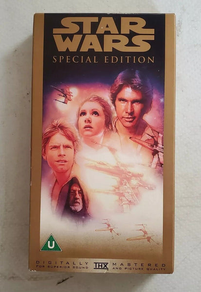 STAR WARS Trilogy Special Edition VHS Lucas arts 1997