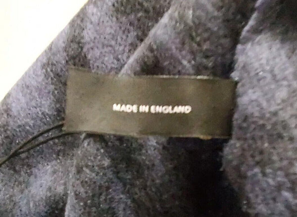 PAUL SMITH Scarf Big Cat Weave Cashmere Wool Made in UK Rrp £189