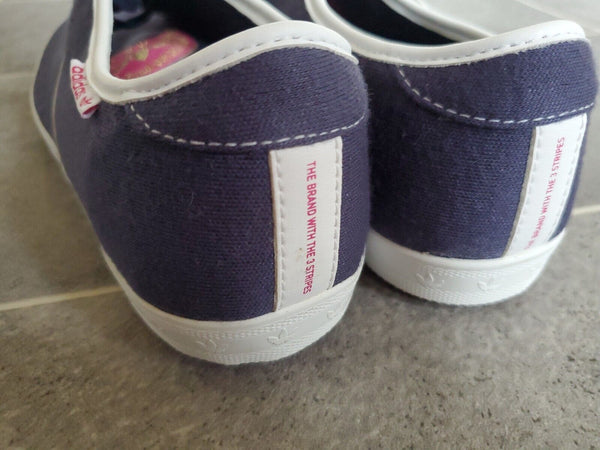 Adidas Womens ADRIA PS W Trainers UK 6.5 Navy Blue
