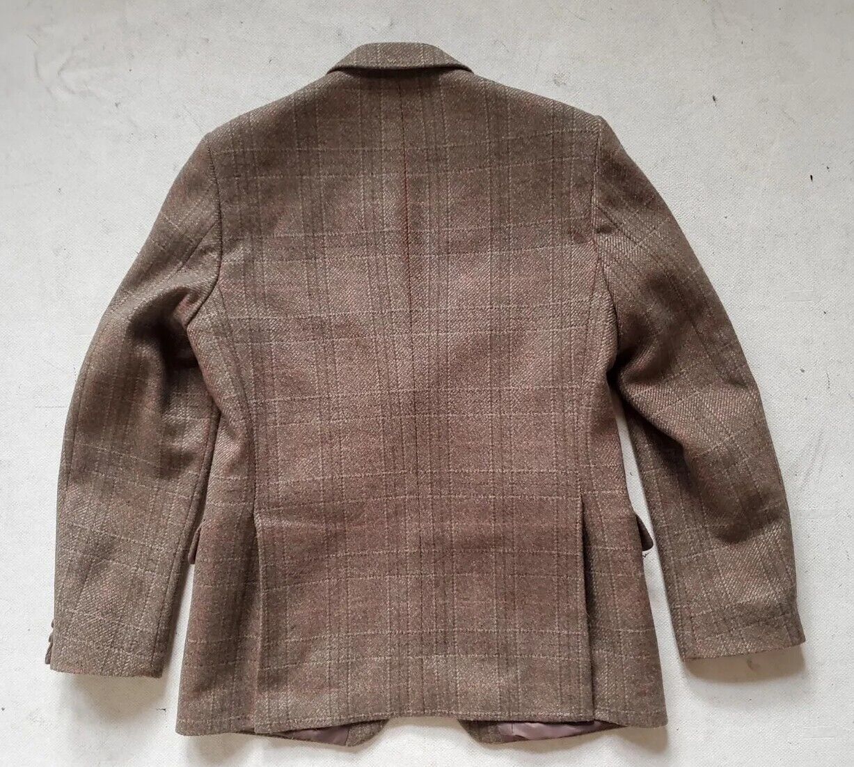 Hardy Aimes Hepworths Jacket Blazer Mens 40 Green Wool Window Pane Check