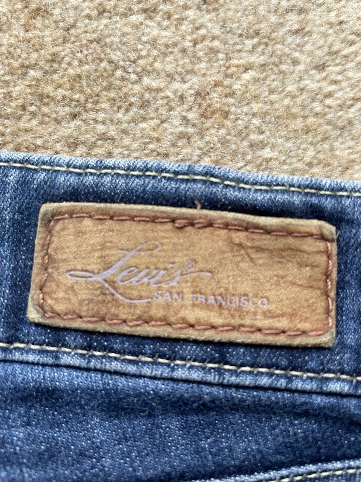 Womens Levis Jeans Demi Curve Skinny W 28 L 27 Blue Denim Red Tab C9