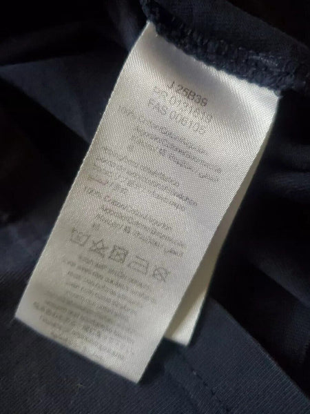 HUGO BOSS Boys Tshirt T Shirt Long Sleeve Age 16 Navy Blue Big Logo