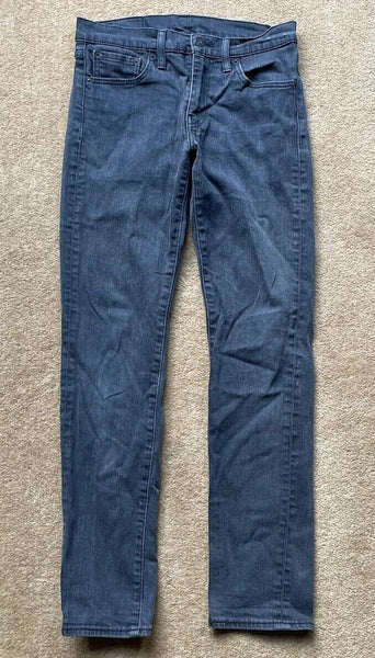 Womens Levis Jeans 511 W 29 L 32 Blue Denim Red Tab C14