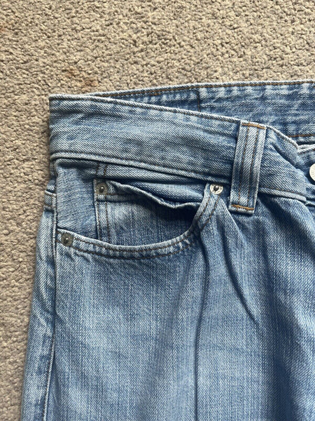 LEVIS 529  JEANS Mens W 33 L 32  vintage blue denim red tab regular fit A138