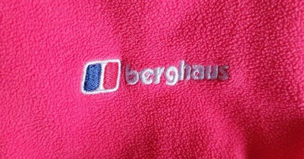 BERGHAUS FLEECE Womens S Quarter Zip Pink
