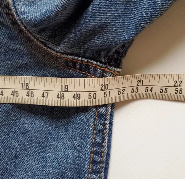 Calvin Klein CKJ Denim Jacket Mens S Trucker Vintage Blue Cotton