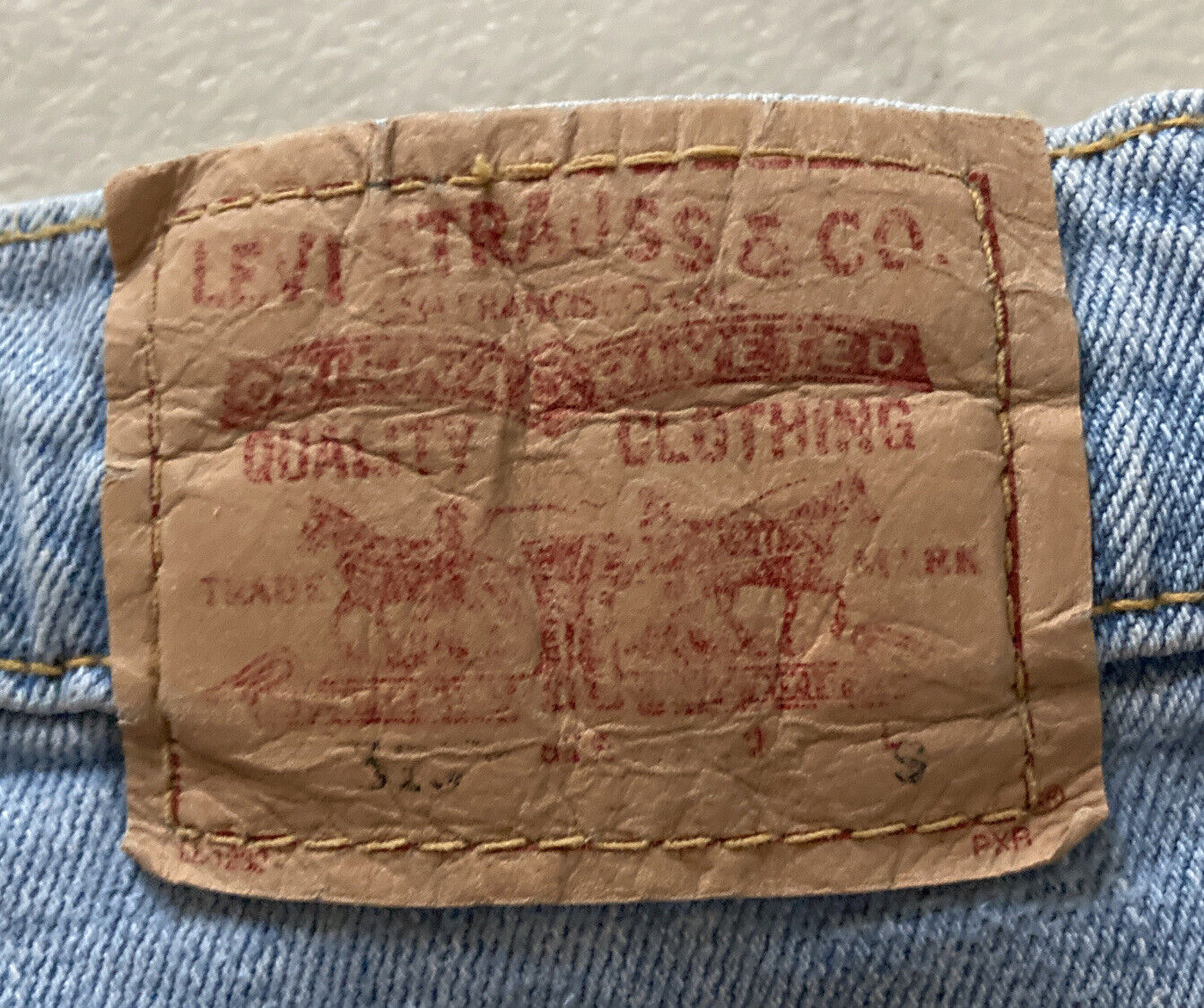 LEVIS 515 Jeans Womens W 30 L 30 Bootcut Fit Blue Denim Red Tab - 195