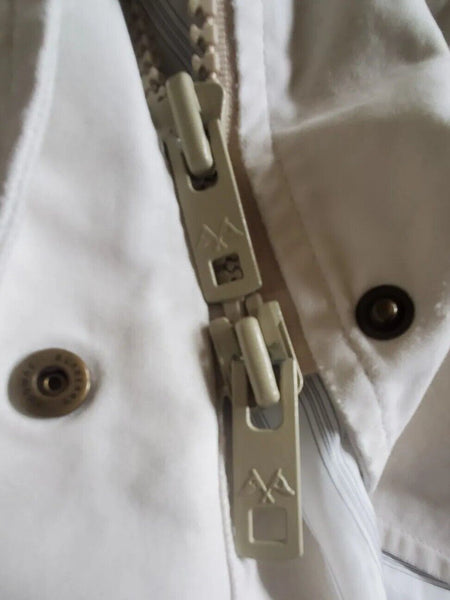 Burberry Trench Coat Mac Womens M Ivory Lightweight Belted - Was £650