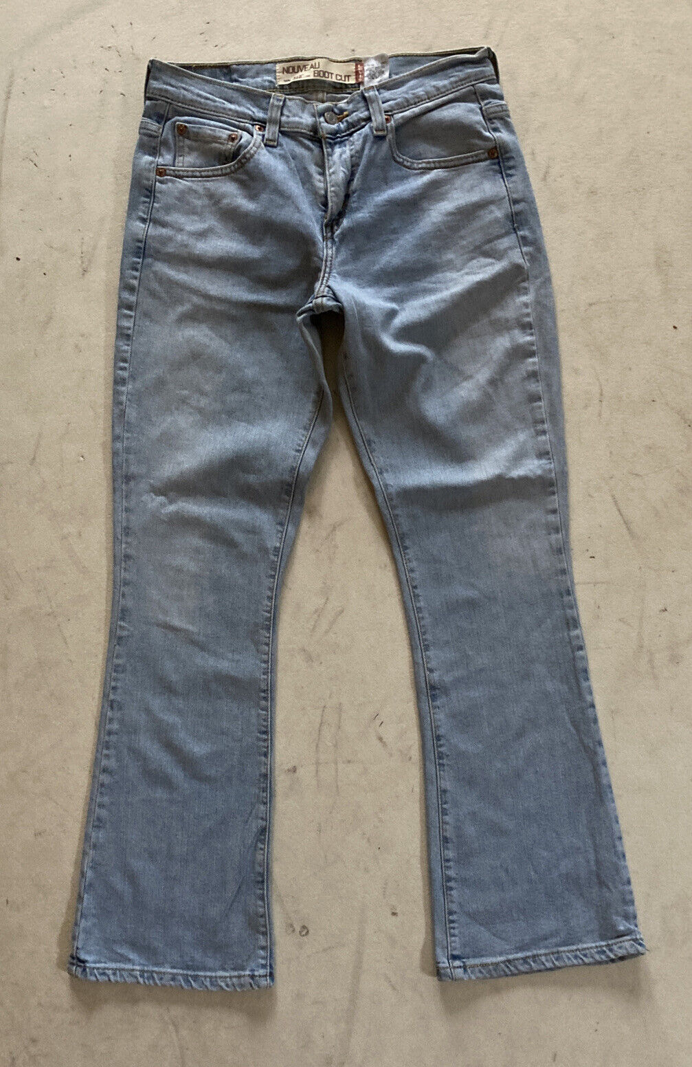 LEVIS 515 Jeans Womens W 30 L 30 Bootcut Fit Blue Denim Red Tab - 195