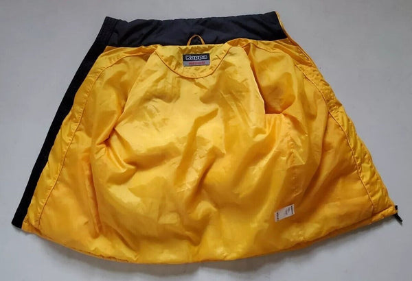 KAPPA Puffer Jacket Vintage Y2k Mens M Yellow Black